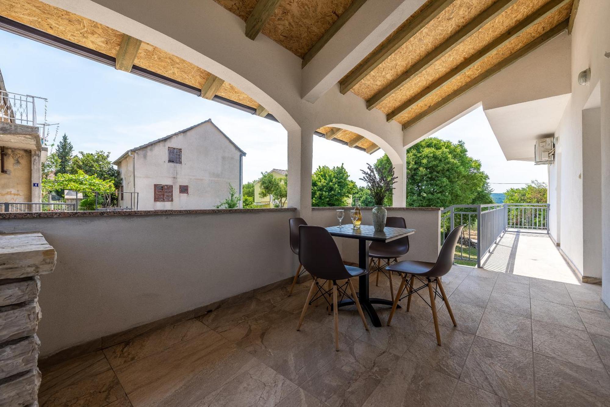 Apartmani Dupor Gornji Karin Exterior photo